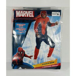 Marvel Spider-Man Complete Costume Adult Large 42-44 Hoodie Joggers Cosplay New